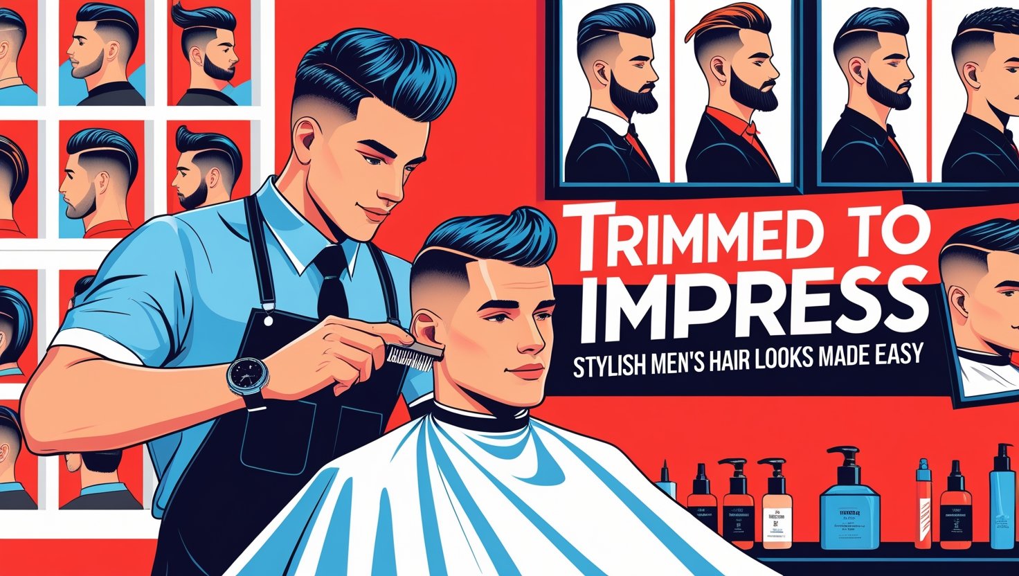 Trimmed to Impress | Stylish Men’s Hair Looks Made Easy