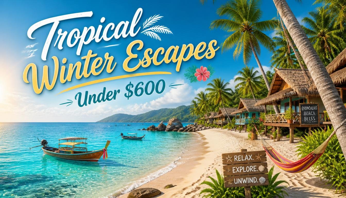 Tropical Winter Escapes Under $600